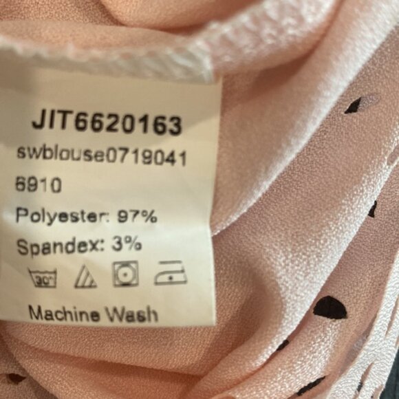 SHEIN Light Pink Small Blouse - Picture 8 of 9